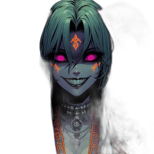 mask, face, staff, creature transparent PNG cut-out