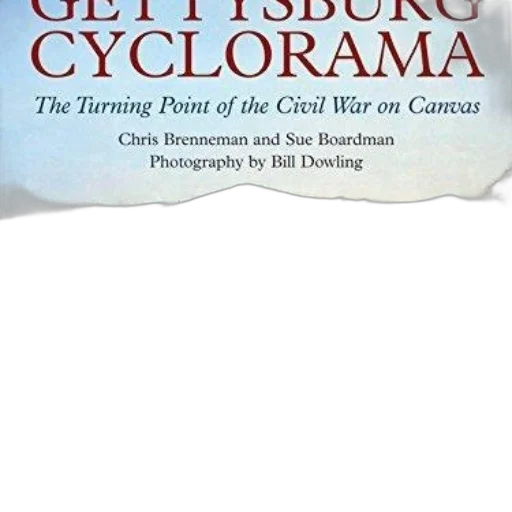 cover, gettysburg, cyclorama, turning transparent PNG cut-out