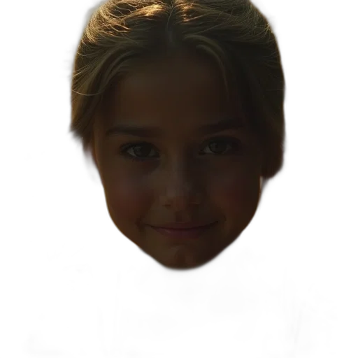 face, mask, hair, crown transparent PNG cut-out