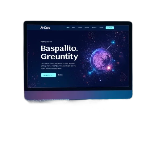 vaporwave, blue, website, design transparent PNG cut-out