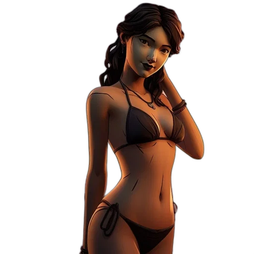 dress, concept art, 3d render, fantasy art transparent PNG cut-out