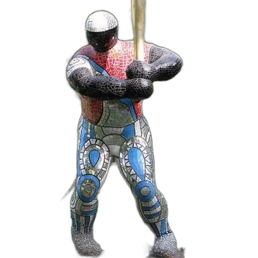 sword, robot, weapon, staff transparent PNG cut-out