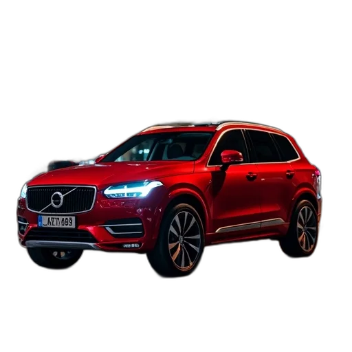 car, 3d render, red, luxury transparent PNG cut-out