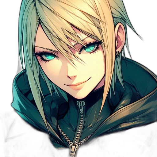 face, jacket, staff, mask transparent PNG cut-out