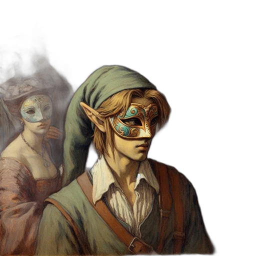 mask, face, fantasy art, concept art transparent PNG cut-out
