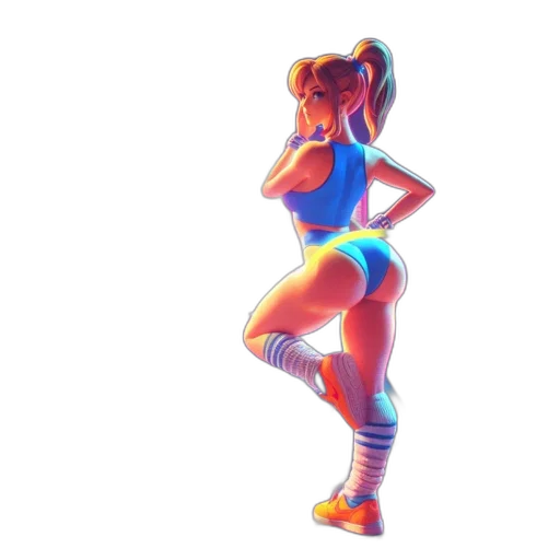 dress, robot, 3d render, concept art transparent PNG cut-out