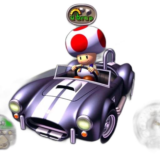 car, concept art, 3d render, pixel art transparent PNG cut-out