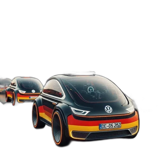 car, concept art, 3d render, photorealistic transparent PNG cut-out
