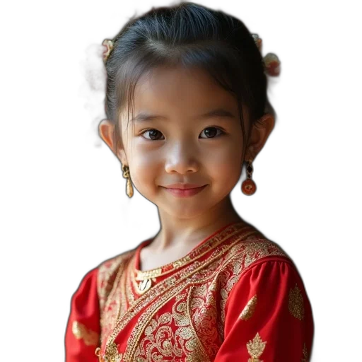 face, dress, jewelry, crown transparent PNG cut-out