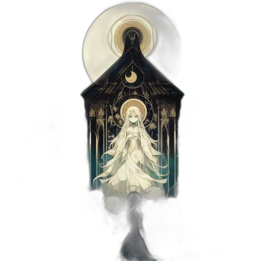 dress, concept art, pixel art, anime transparent PNG cut-out