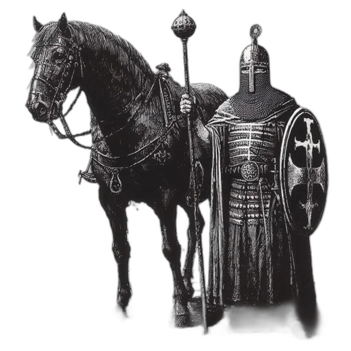 sword, weapon, staff, crown transparent PNG cut-out