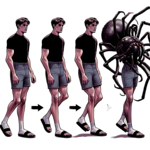 creature, robot, concept art, comic book art transparent PNG cut-out