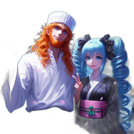 staff, vaporwave, anime, concept art transparent PNG cut-out