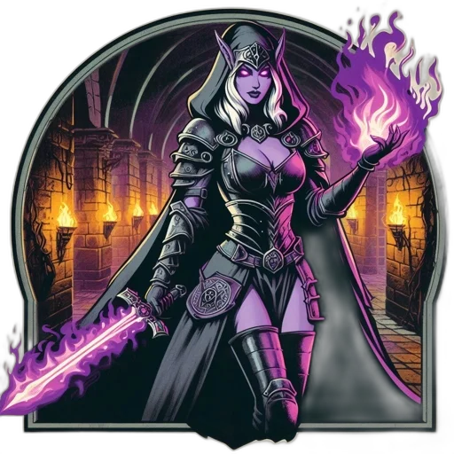 sword, staff, weapon, fantasy art transparent PNG cut-out
