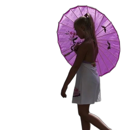 umbrella, dress, weapon, flower transparent PNG cut-out