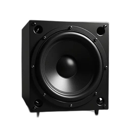 subwoord, speaker, set, plastic transparent PNG cut-out