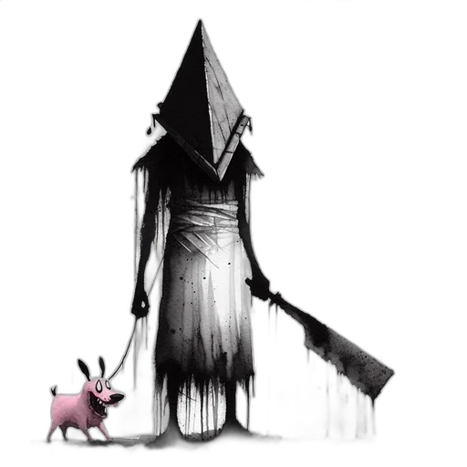 creature, mask, staff, animal transparent PNG cut-out