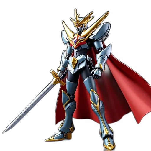 sword, weapon, crown, robot transparent PNG cut-out