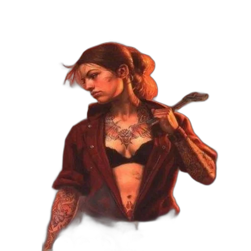 jacket, staff, jewelry, dress transparent PNG cut-out