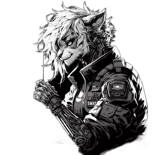 jacket, mask, animal, dragon transparent PNG cut-out