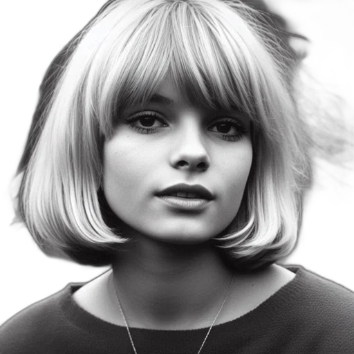 face, hair, jacket, jewelry transparent PNG cut-out