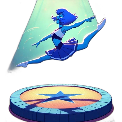 umbrella, concept art, vaporwave, 3d render transparent PNG cut-out