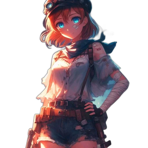 staff, weapon, jacket, dress transparent PNG cut-out