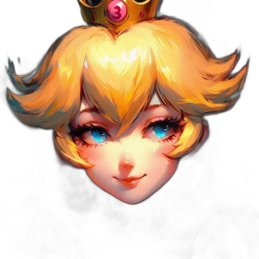 crown, face, mask, creature transparent PNG cut-out