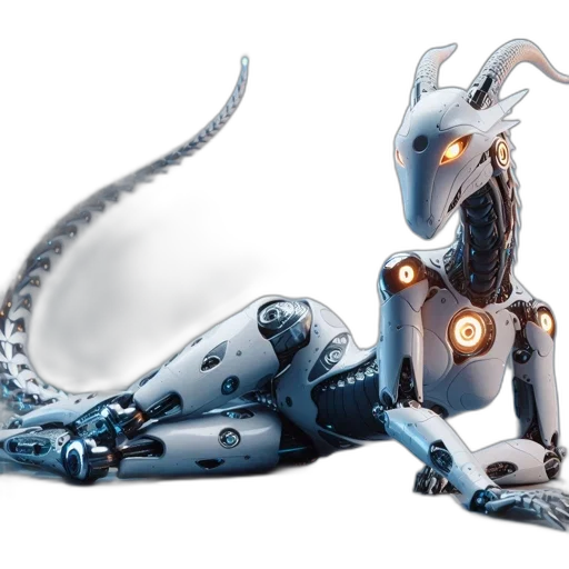 robot, dragon, animal, creature transparent PNG cut-out