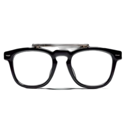 pair, optical, glasses, men transparent PNG cut-out