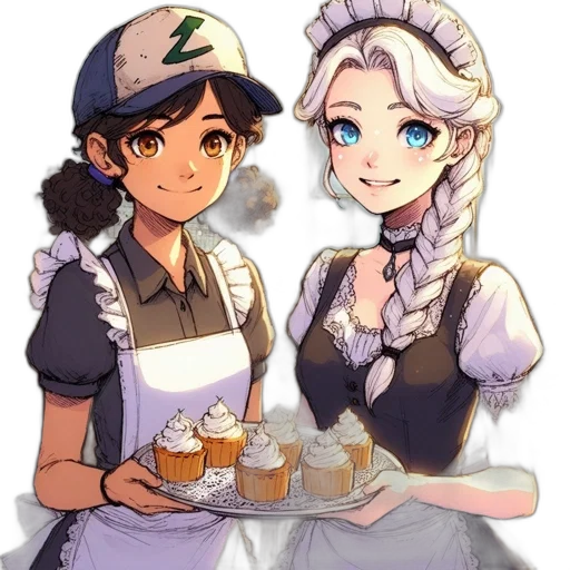staff, food, anime, watercolor transparent PNG cut-out