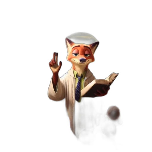 staff, animal, concept art, 3d render transparent PNG cut-out