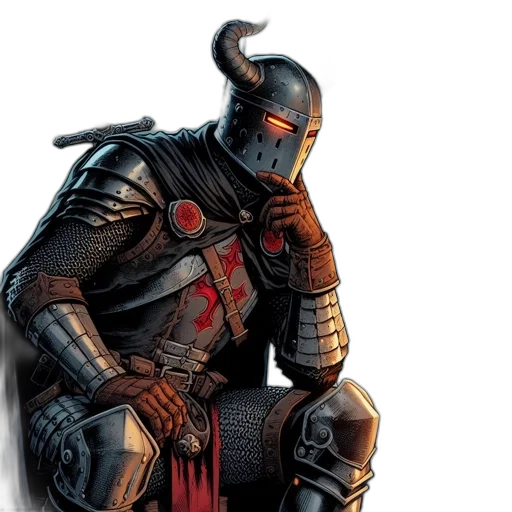 comic book art, concept art, fantasy art, heavily transparent PNG cut-out