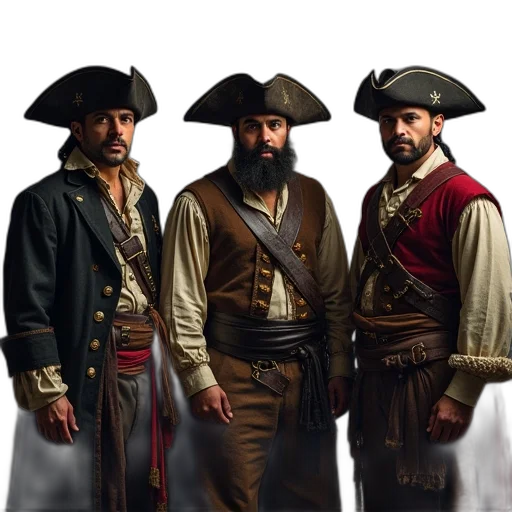 staff, jacket, hat, concept art transparent PNG cut-out