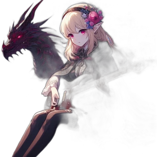 dragon, weapon, staff, mask transparent PNG cut-out