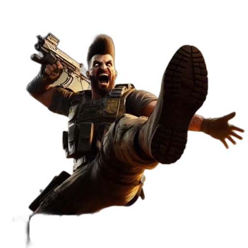 weapon, staff, face, creature transparent PNG cut-out