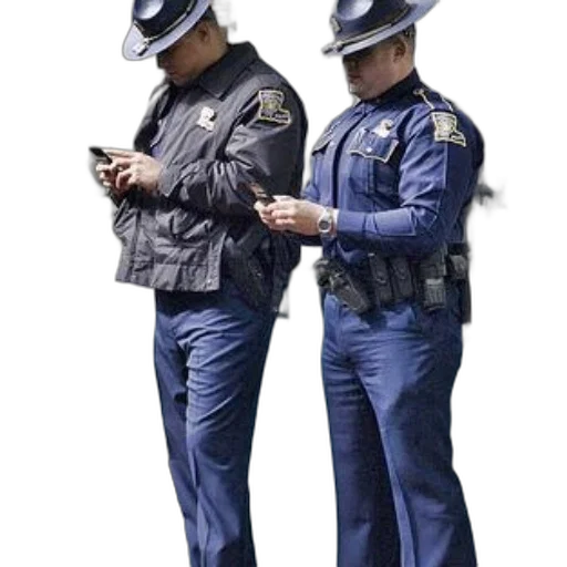 jacket, hat, staff, weapon transparent PNG cut-out