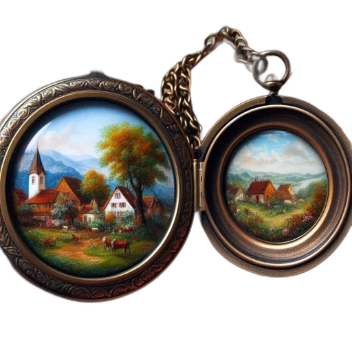 jewelry, oil painting, photorealistic, concept art transparent PNG cut-out