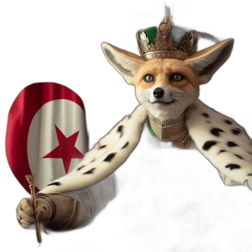 animal, staff, creature, crown transparent PNG cut-out