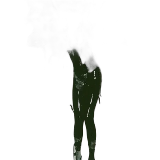 mask, umbrella, creature, robot transparent PNG cut-out