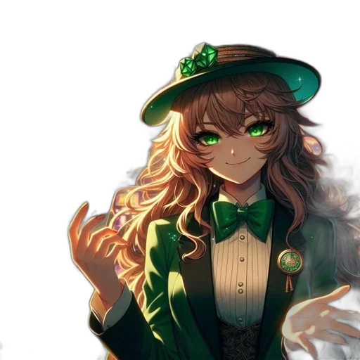 hat, staff, face, crown transparent PNG cut-out