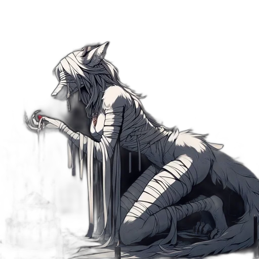 creature, dragon, animal, dress transparent PNG cut-out