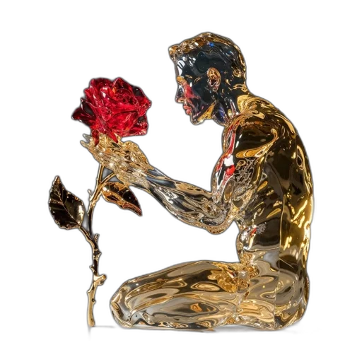 jewelry, mask, robot, flower transparent PNG cut-out
