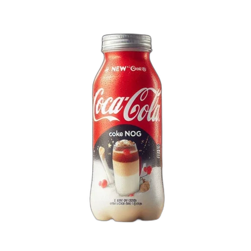bottle, food, 3d render, photorealistic transparent PNG cut-out