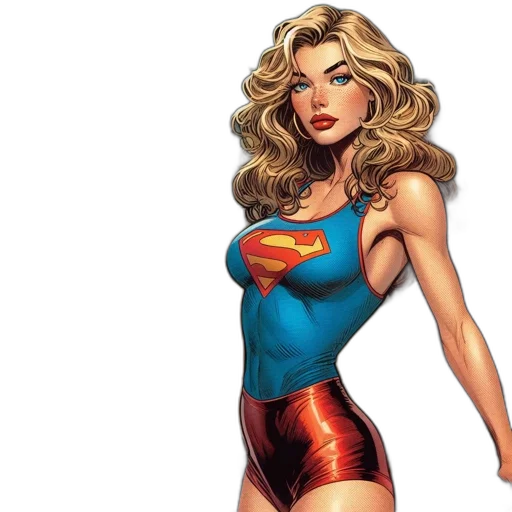 comic book art, concept art, cartoon, photorealistic transparent PNG cut-out