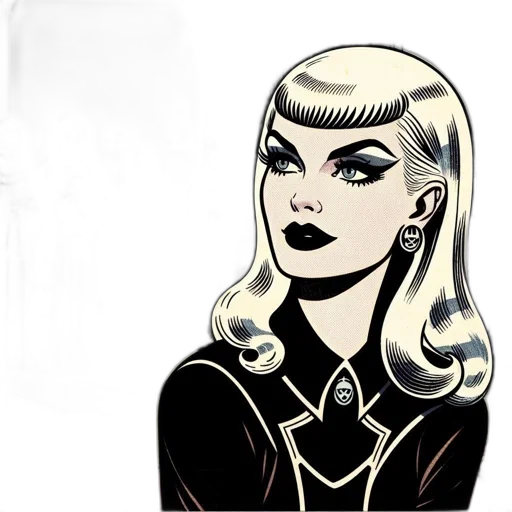 jewelry, comic book art, cartoon, concept art transparent PNG cut-out