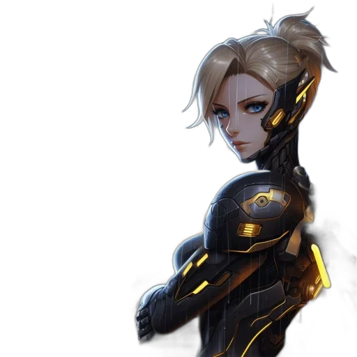 staff, robot, weapon, mask transparent PNG cut-out