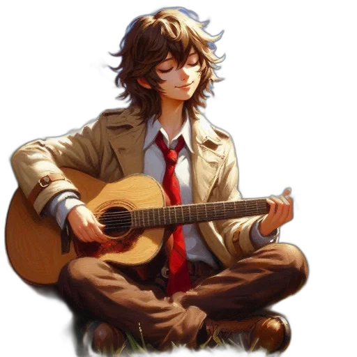 jacket, pixel art, concept art, anime transparent PNG cut-out