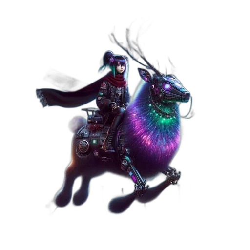 dragon, creature, animal, staff transparent PNG cut-out