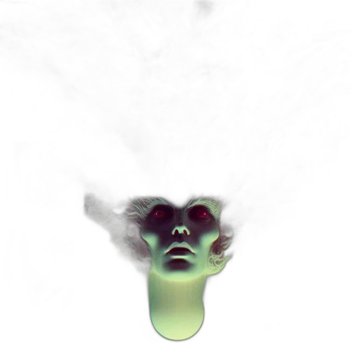 mask, face, creature, hair transparent PNG cut-out
